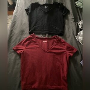 2 Target Crop Tops
